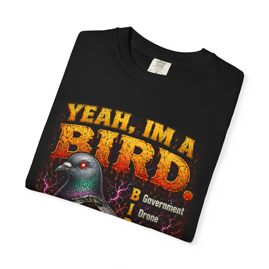 Deep Fried T‑Shirt - Pigeon Drone