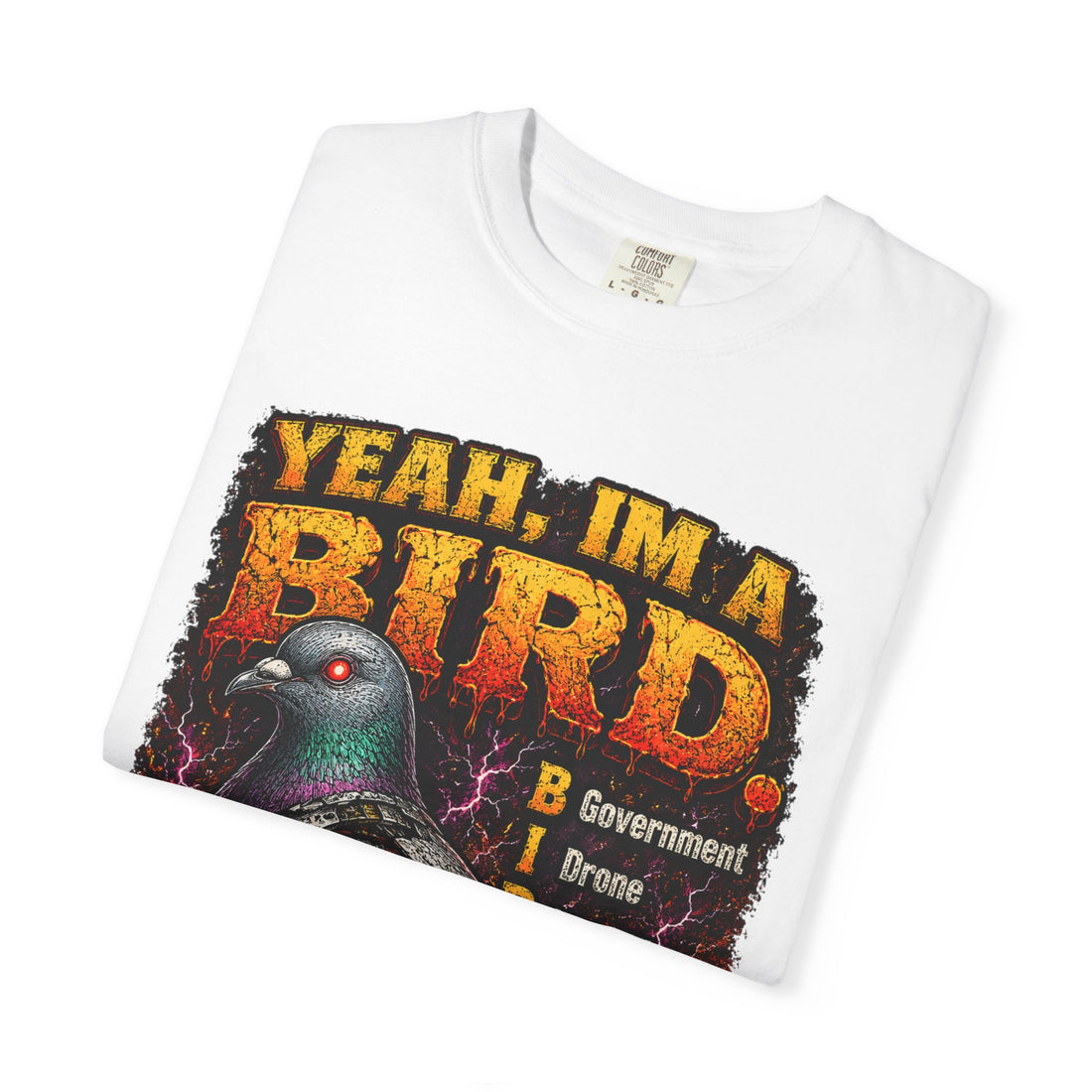Deep Fried T‑Shirt - Pigeon Drone